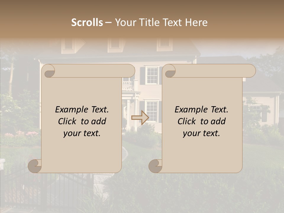 Communication Together Toon PowerPoint Template