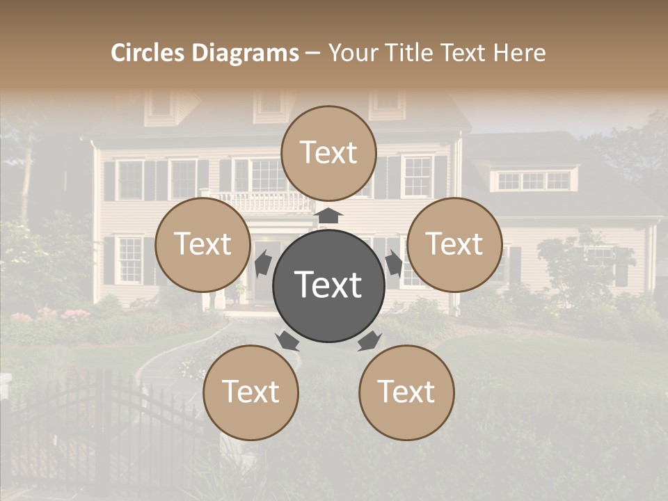 Communication Together Toon PowerPoint Template