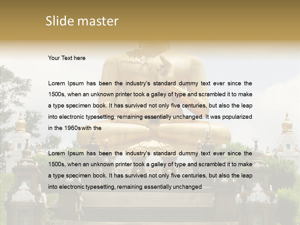 Traditional Spirituality Wisdom PowerPoint Template