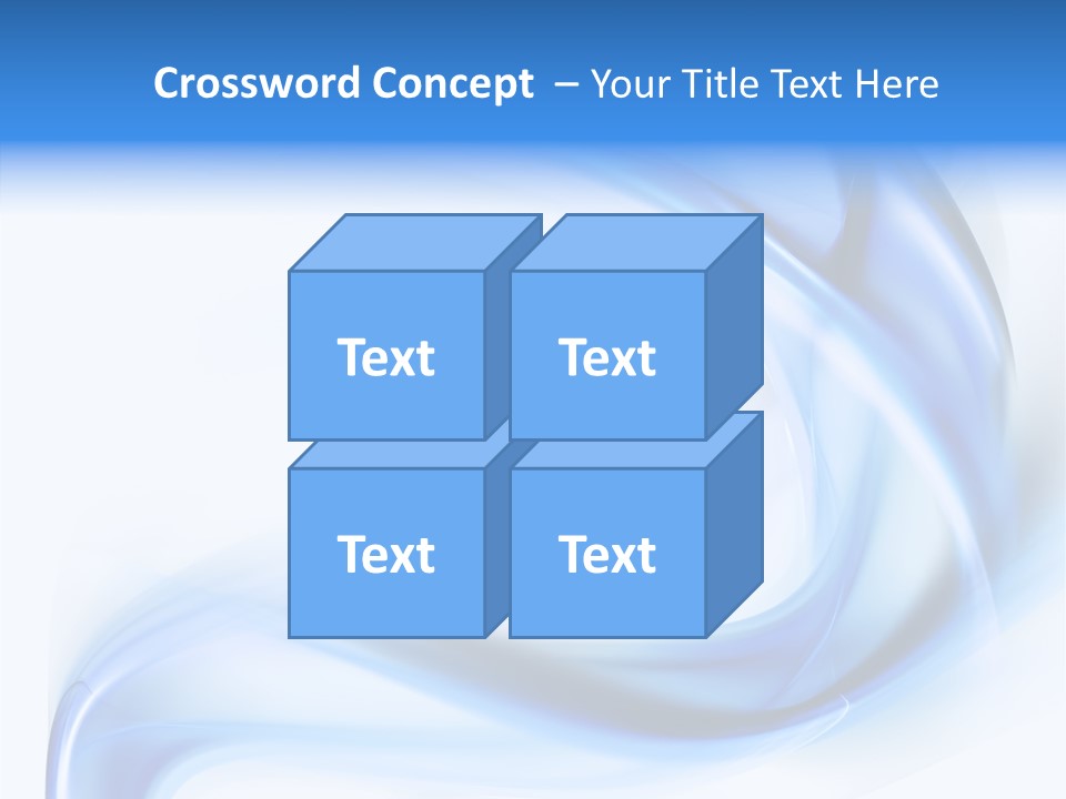 Illustration Space Chaos PowerPoint Template