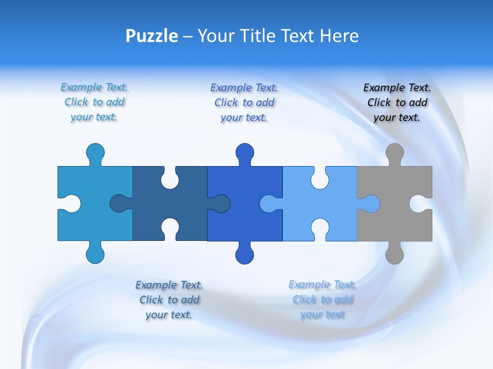 Illustration Space Chaos PowerPoint Template