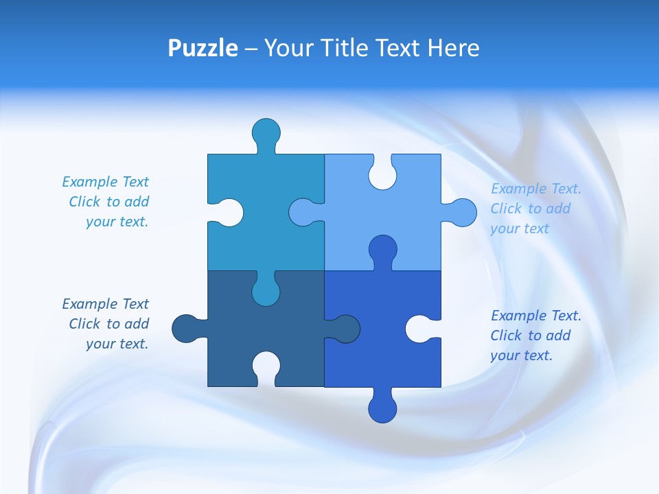 Illustration Space Chaos PowerPoint Template