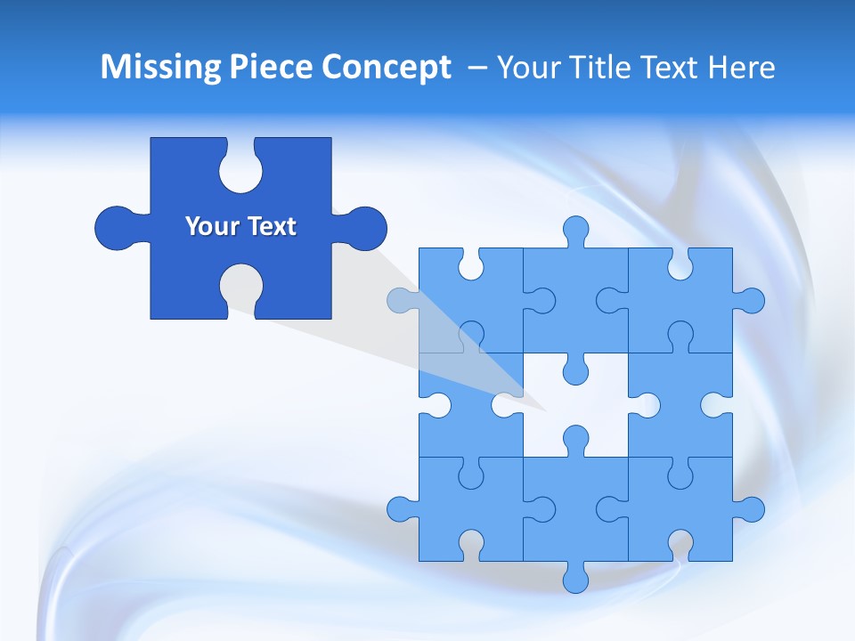 Illustration Space Chaos PowerPoint Template