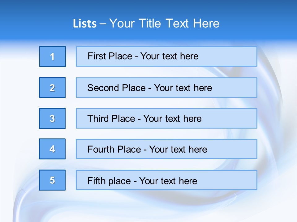Illustration Space Chaos PowerPoint Template