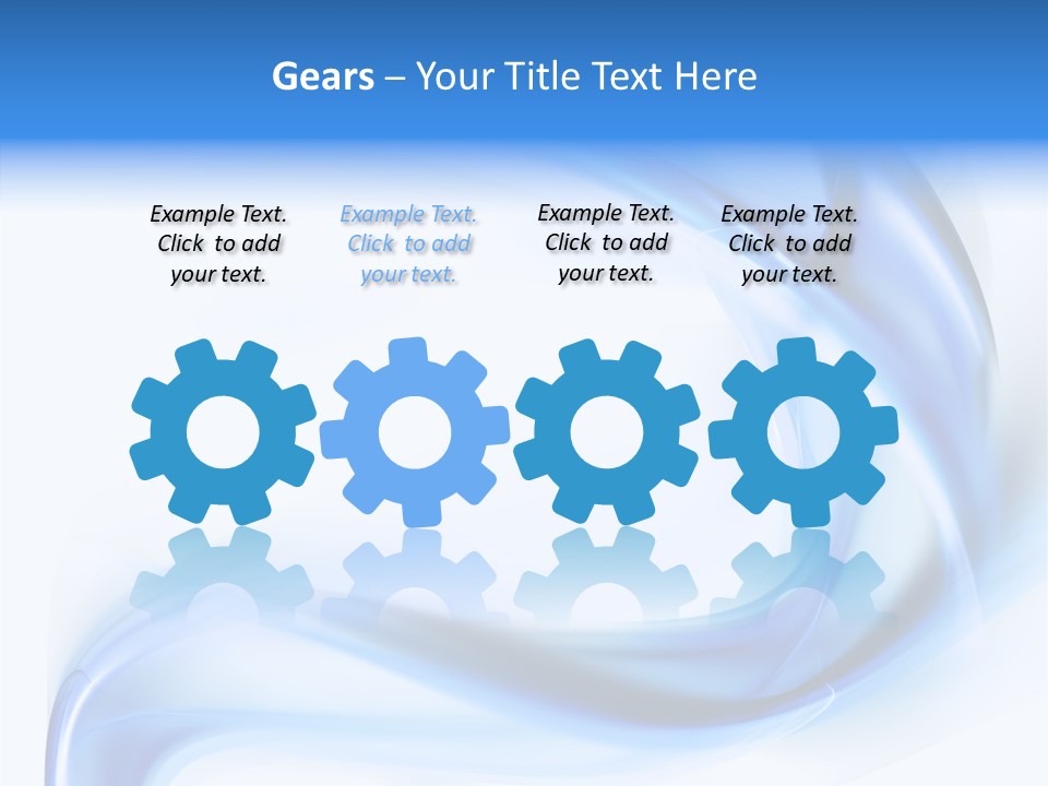 Illustration Space Chaos PowerPoint Template