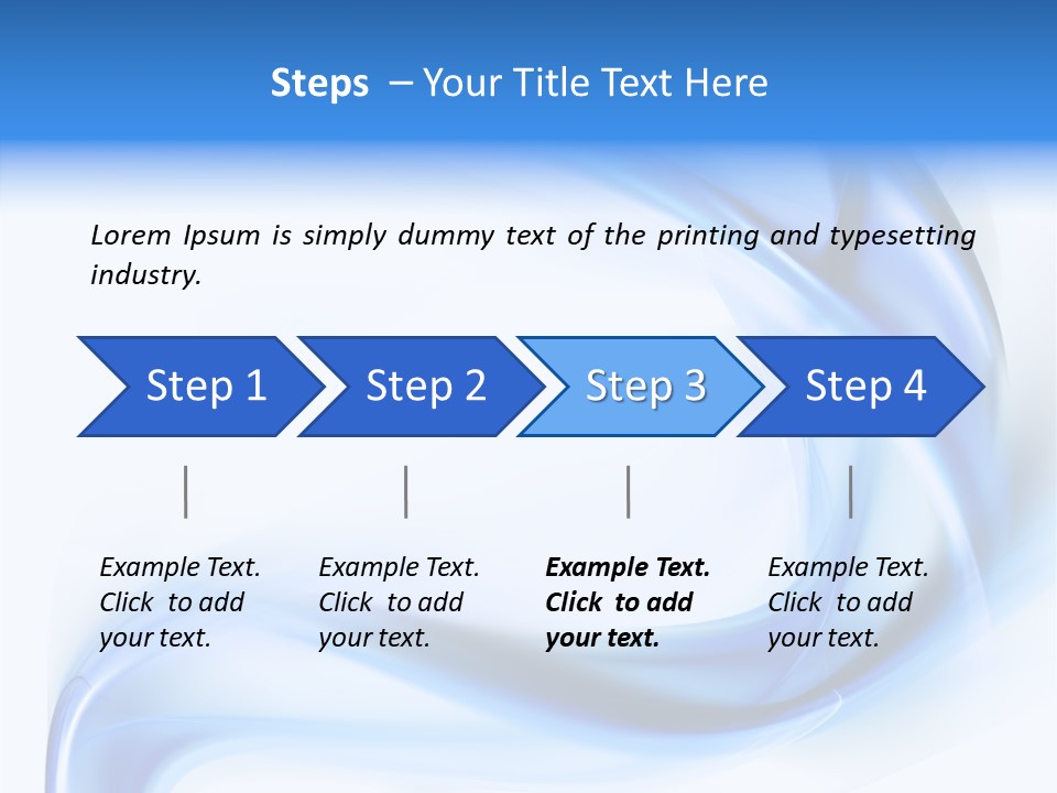 Illustration Space Chaos PowerPoint Template