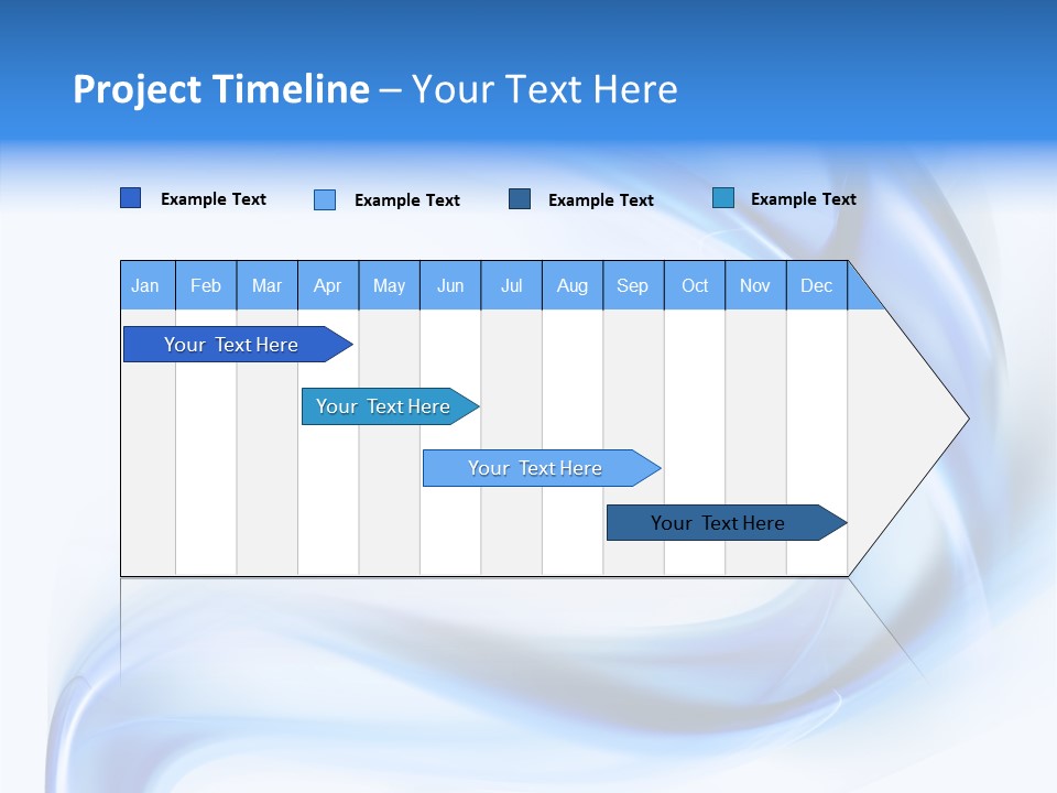 Illustration Space Chaos PowerPoint Template