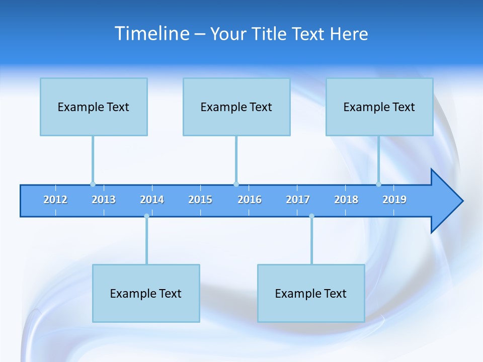 Illustration Space Chaos PowerPoint Template