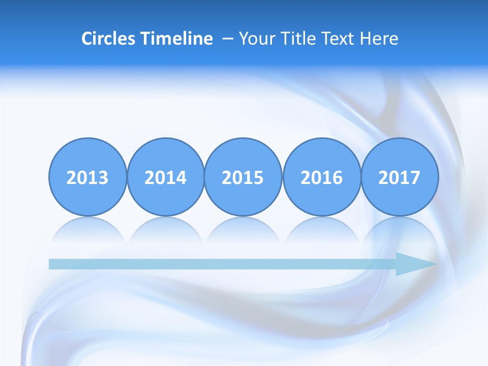 Illustration Space Chaos PowerPoint Template