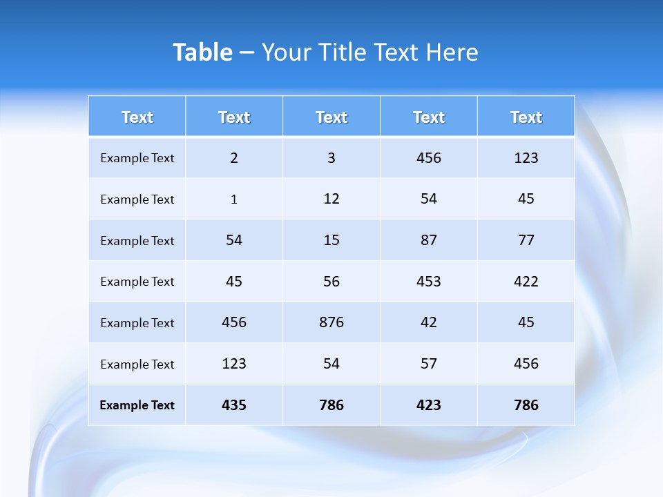 Illustration Space Chaos PowerPoint Template
