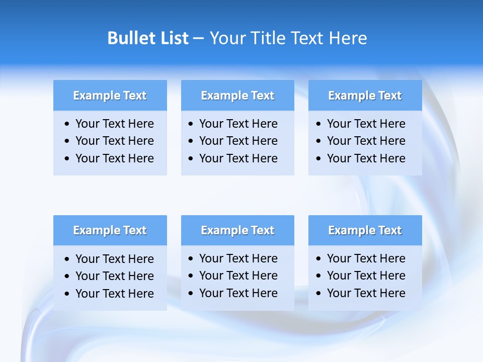 Illustration Space Chaos PowerPoint Template