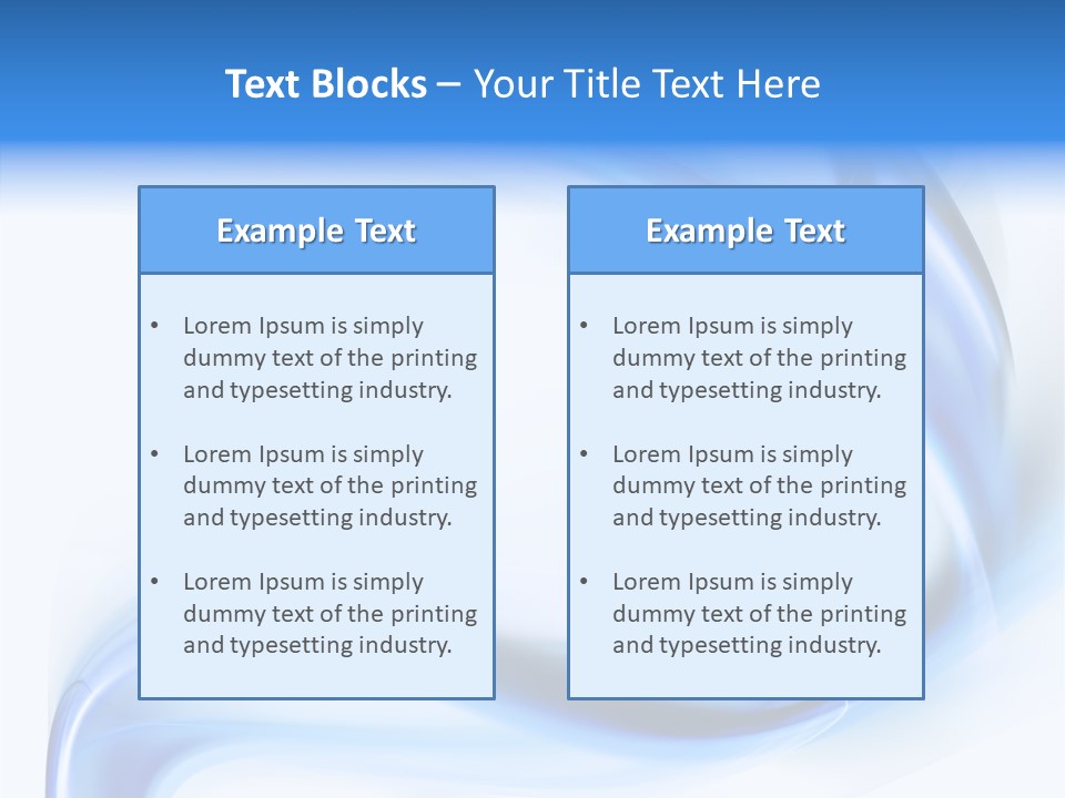 Illustration Space Chaos PowerPoint Template