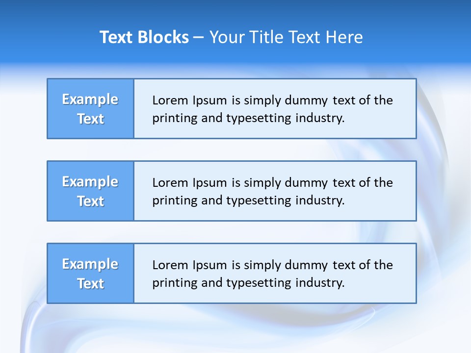 Illustration Space Chaos PowerPoint Template