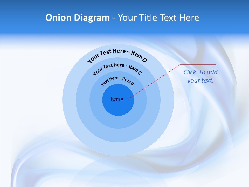 Illustration Space Chaos PowerPoint Template