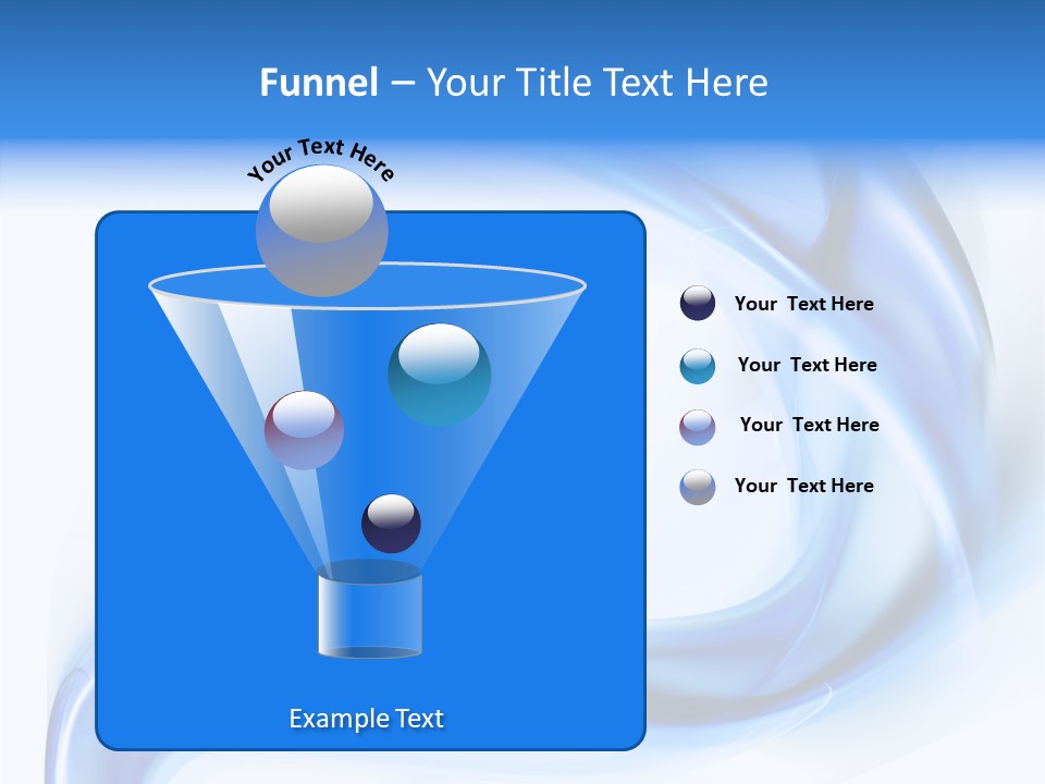 Illustration Space Chaos PowerPoint Template