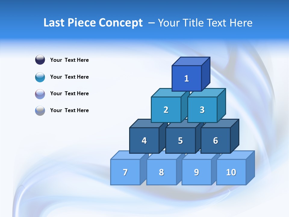 Illustration Space Chaos PowerPoint Template