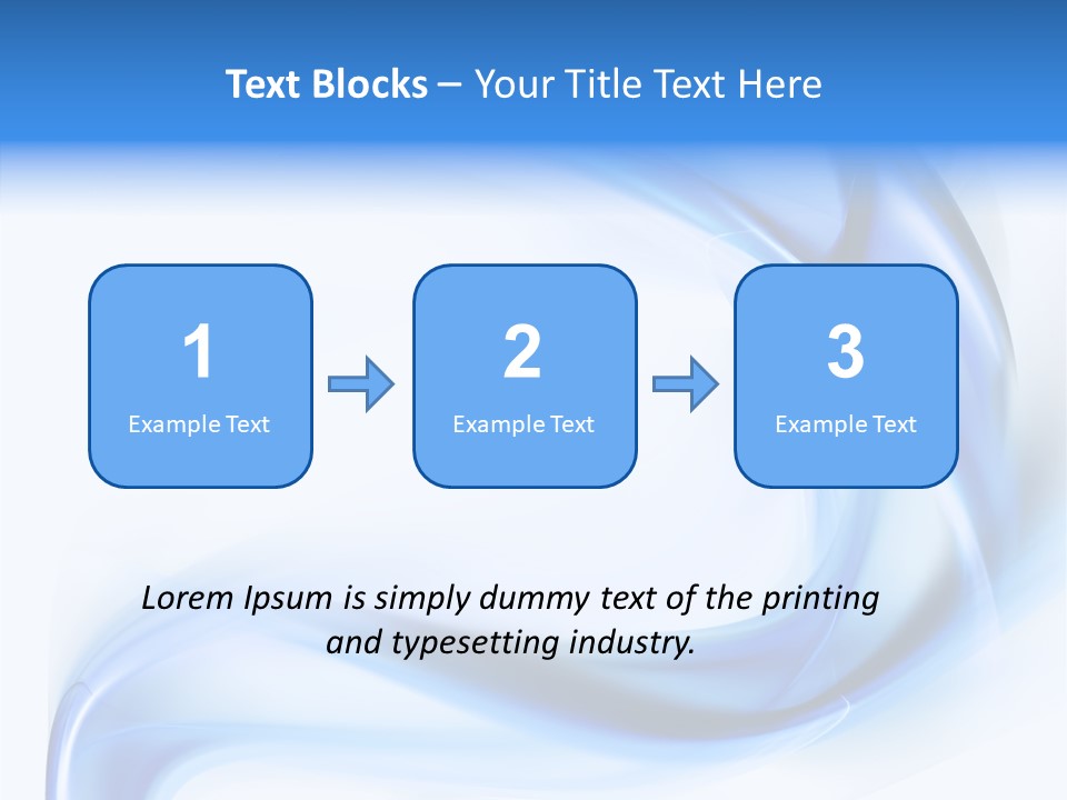 Illustration Space Chaos PowerPoint Template
