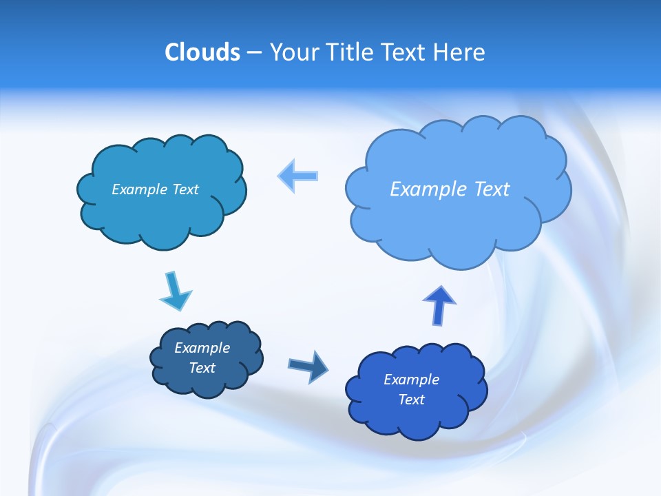 Illustration Space Chaos PowerPoint Template