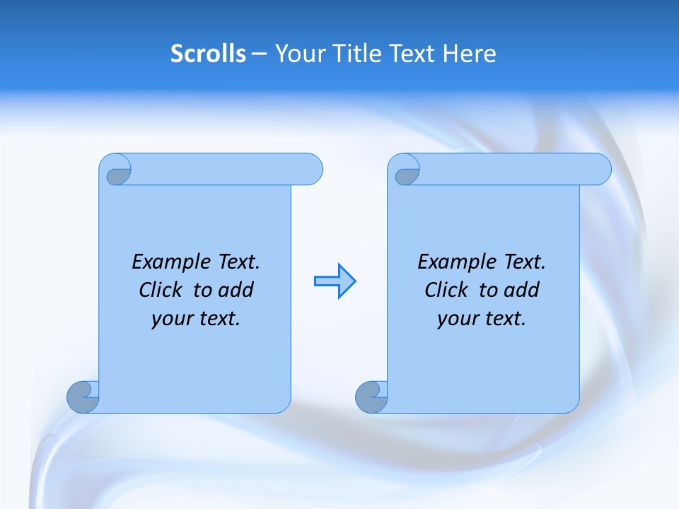 Illustration Space Chaos PowerPoint Template