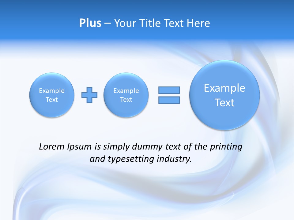 Illustration Space Chaos PowerPoint Template