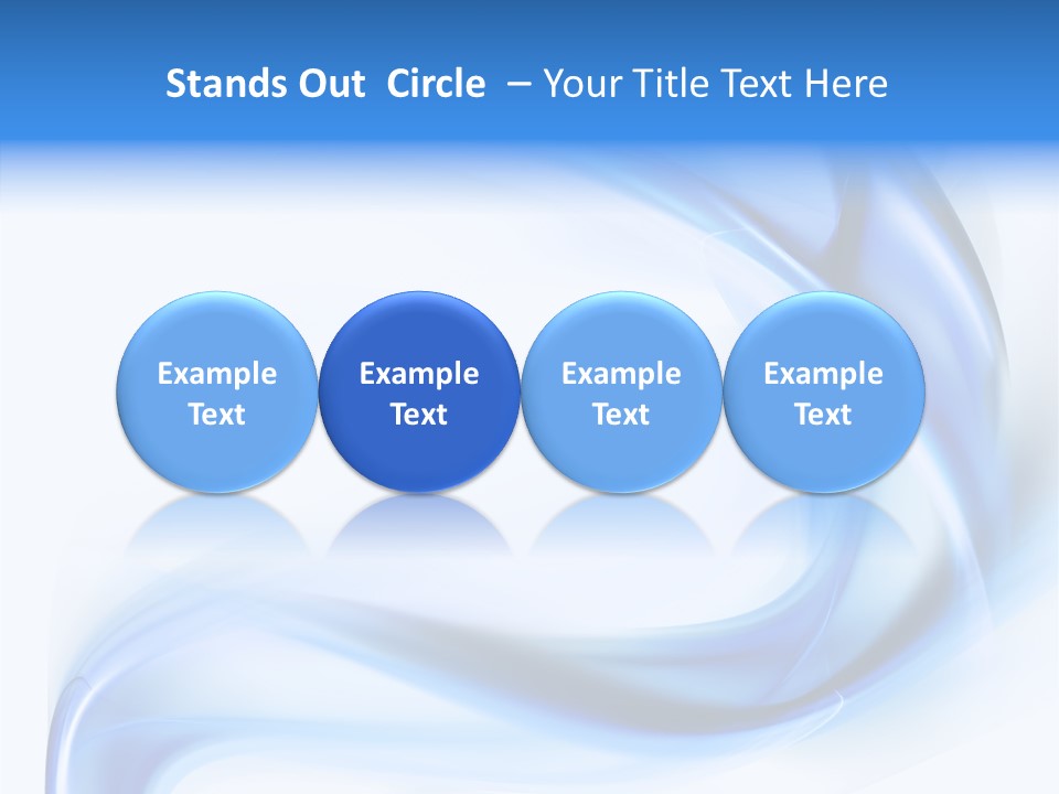 Illustration Space Chaos PowerPoint Template