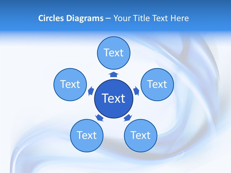 Illustration Space Chaos PowerPoint Template