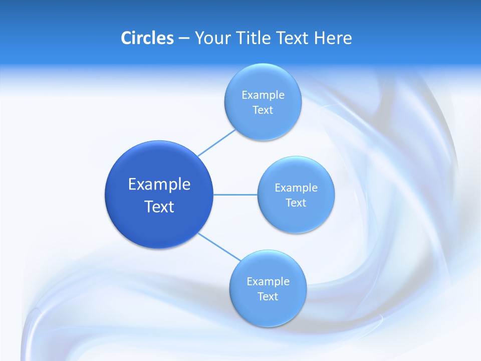 Illustration Space Chaos PowerPoint Template