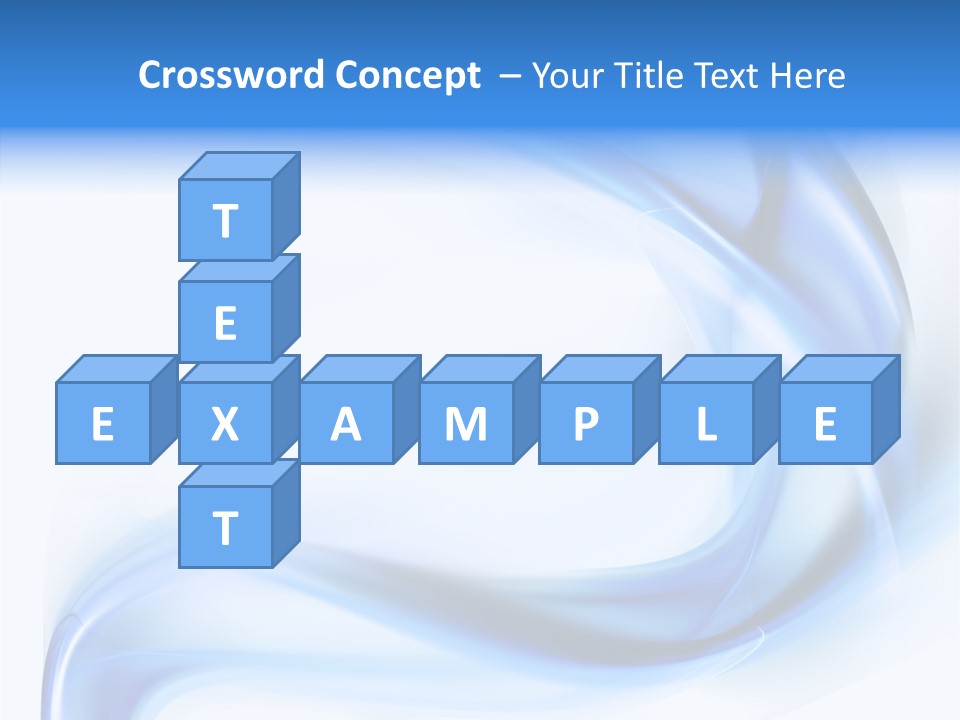Illustration Space Chaos PowerPoint Template
