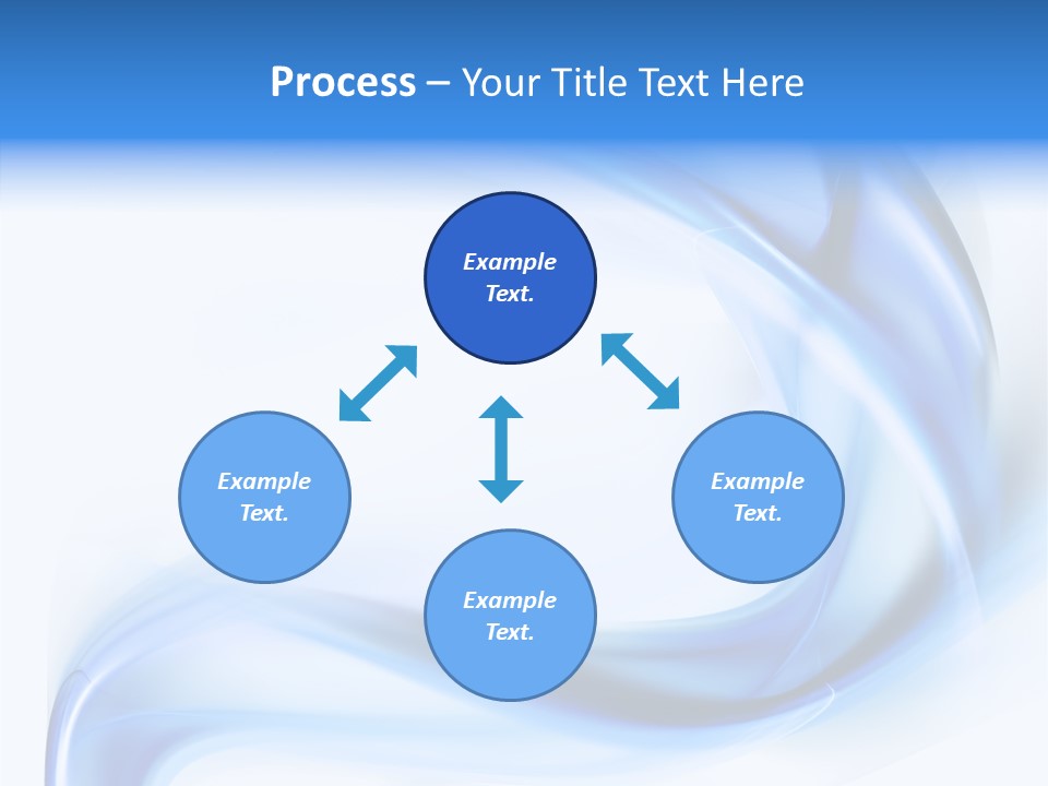 Illustration Space Chaos PowerPoint Template