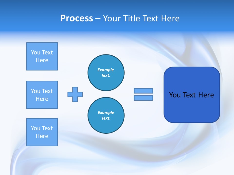 Illustration Space Chaos PowerPoint Template