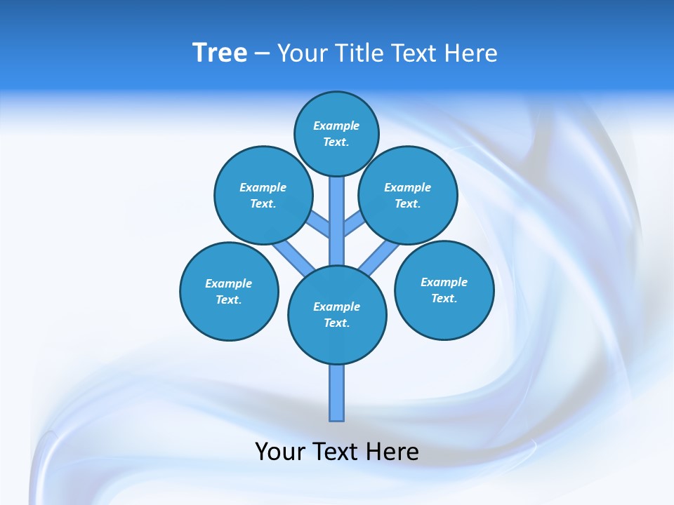 Illustration Space Chaos PowerPoint Template