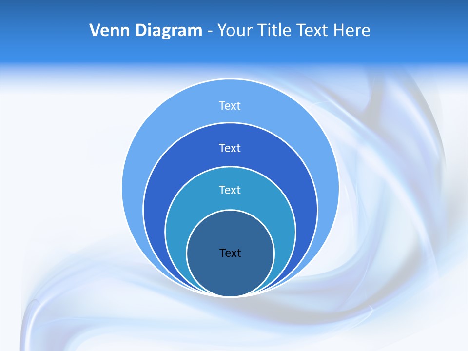 Illustration Space Chaos PowerPoint Template