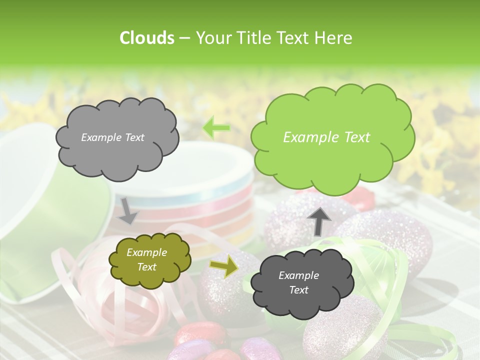 Asking Confusion Three Dimensional Shape PowerPoint Template