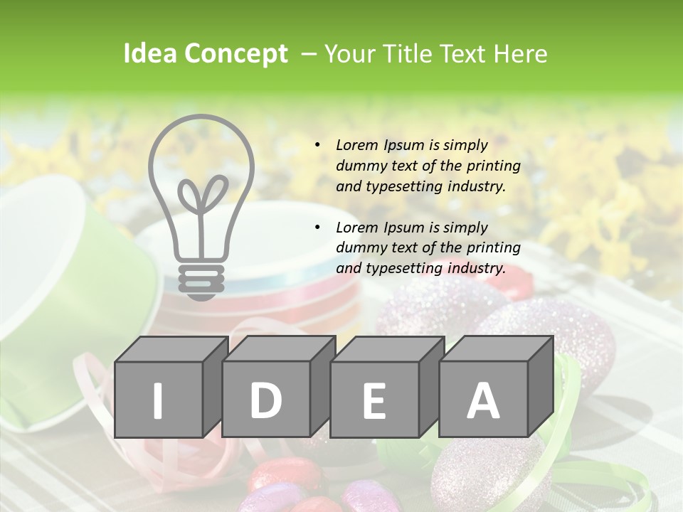 Asking Confusion Three Dimensional Shape PowerPoint Template