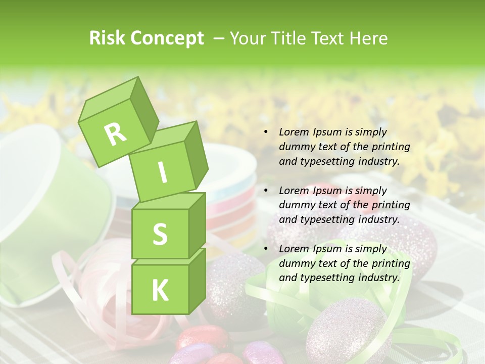 Asking Confusion Three Dimensional Shape PowerPoint Template