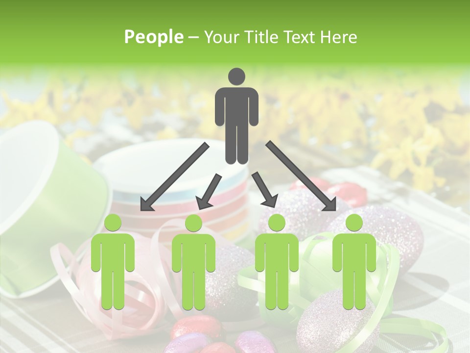 Asking Confusion Three Dimensional Shape PowerPoint Template