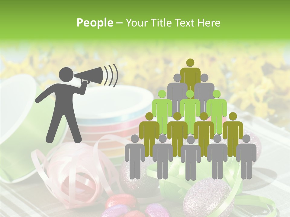 Asking Confusion Three Dimensional Shape PowerPoint Template