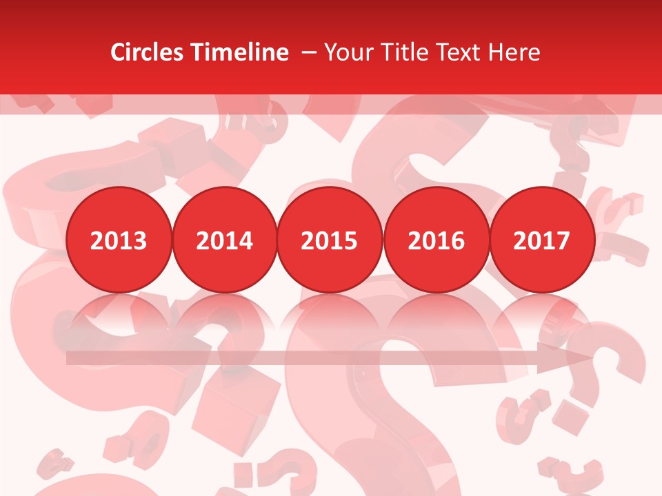 Asking Confusion Three Dimensional Shape PowerPoint Template