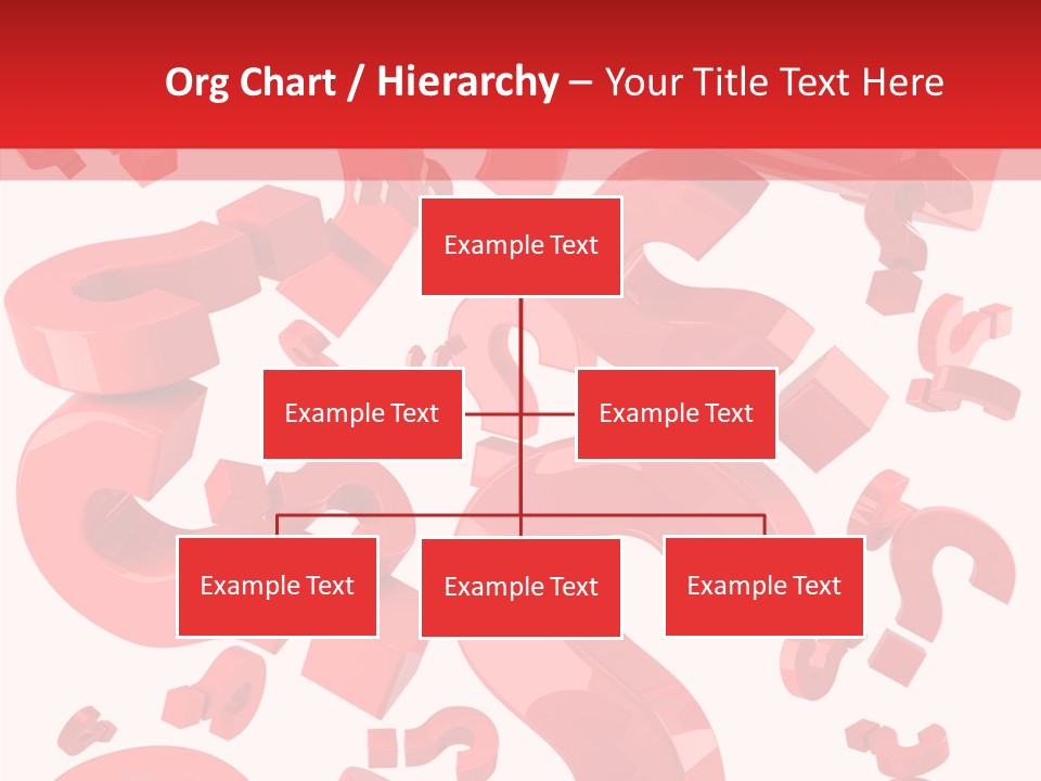 Asking Confusion Three Dimensional Shape PowerPoint Template