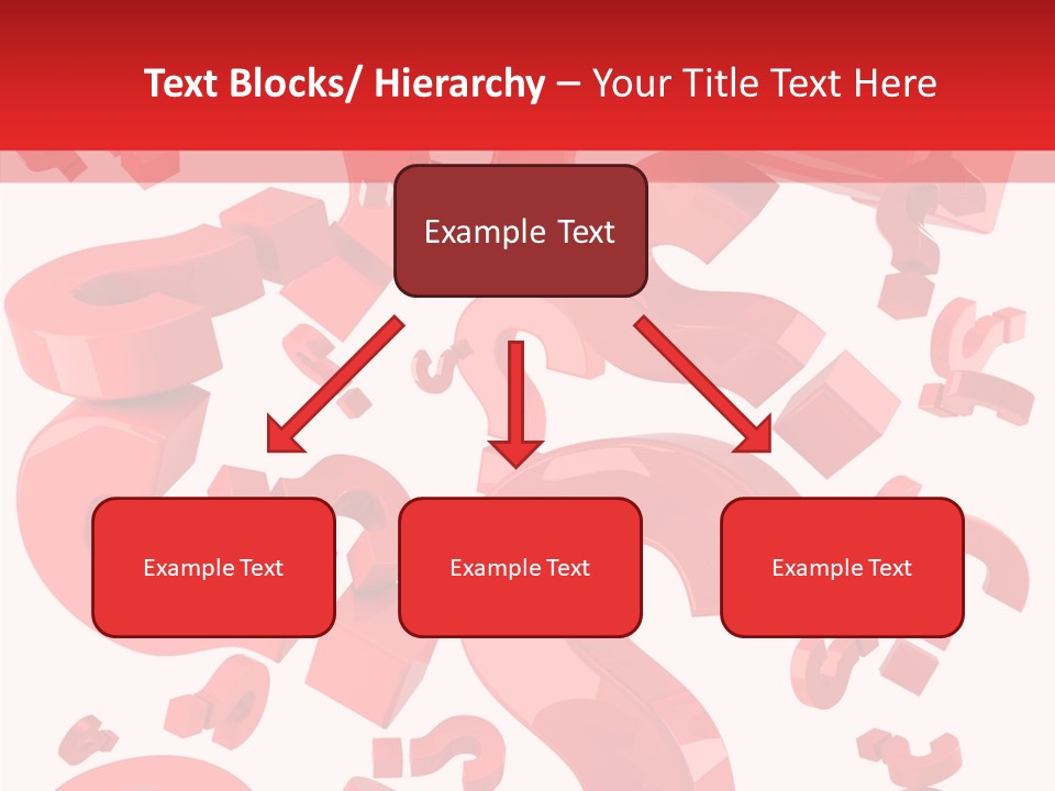 Asking Confusion Three Dimensional Shape PowerPoint Template