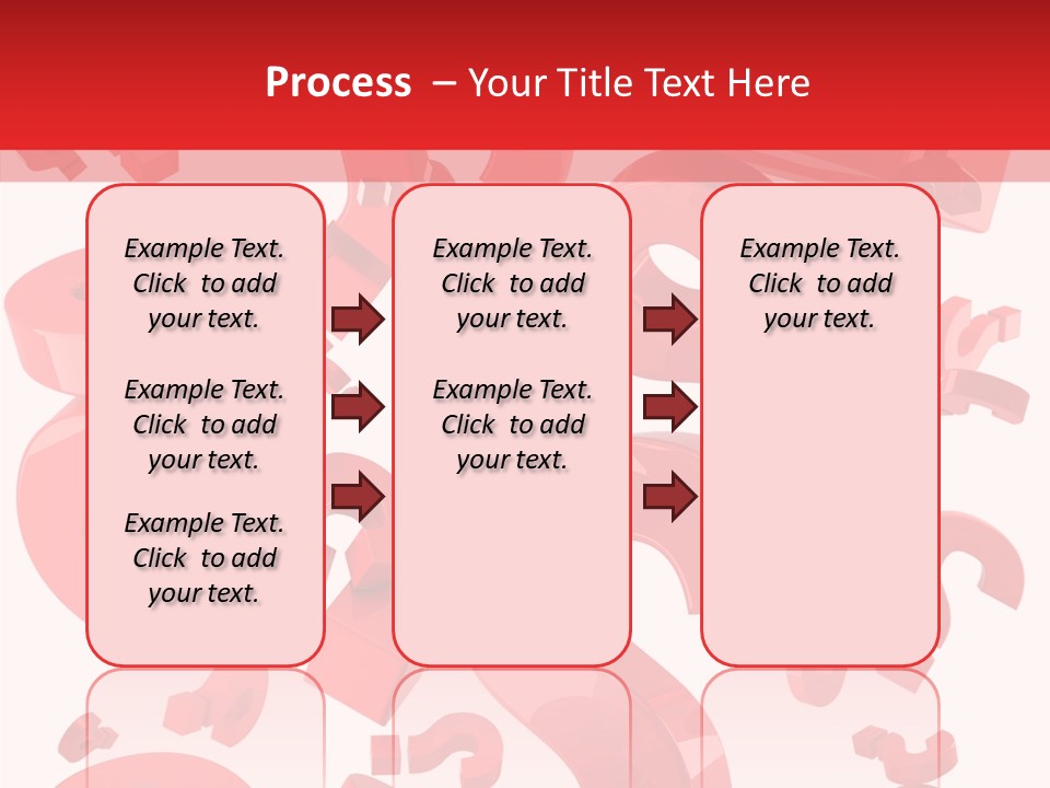 Asking Confusion Three Dimensional Shape PowerPoint Template