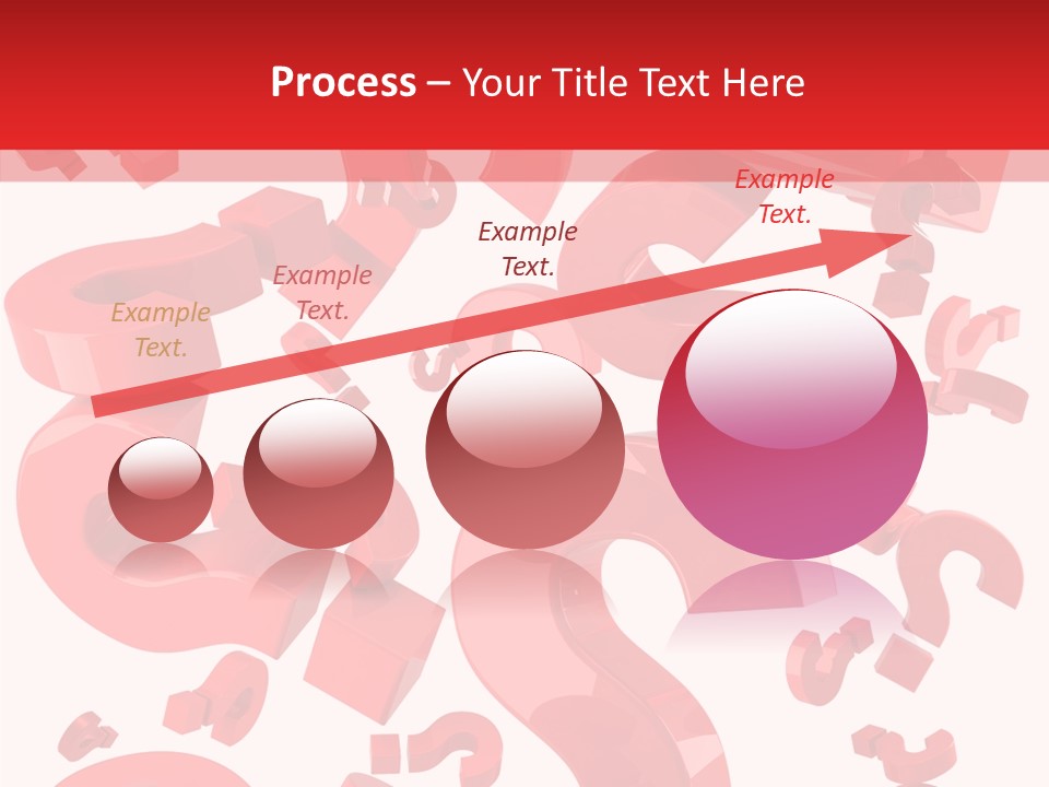 Asking Confusion Three Dimensional Shape PowerPoint Template