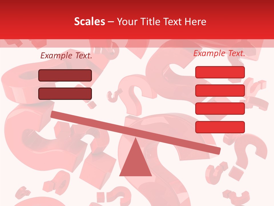 Asking Confusion Three Dimensional Shape PowerPoint Template