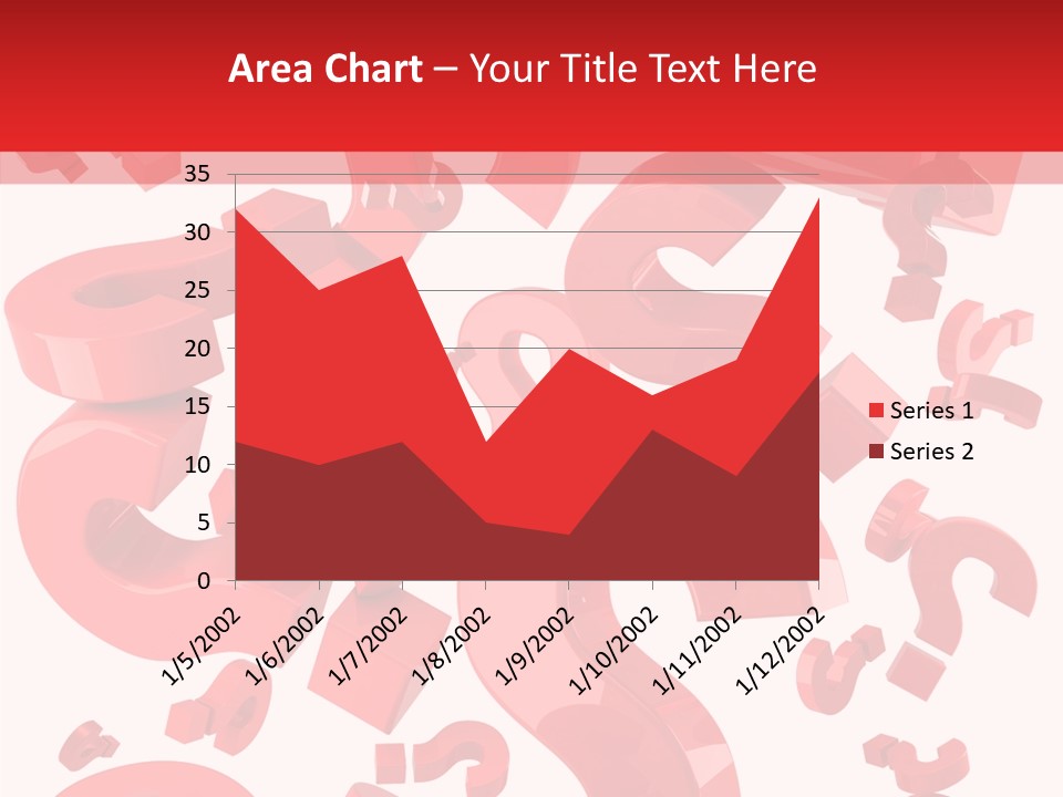 Asking Confusion Three Dimensional Shape PowerPoint Template