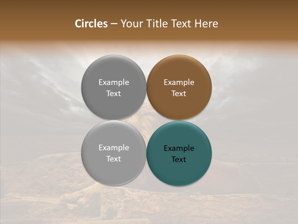 Outdoors Outside Background PowerPoint Template