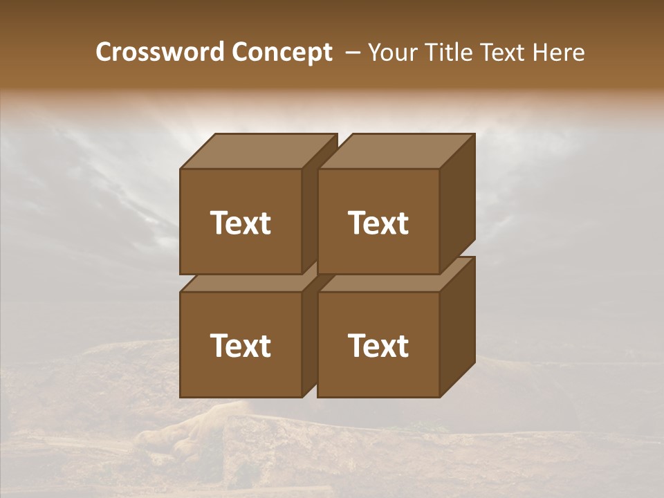 Outdoors Outside Background PowerPoint Template