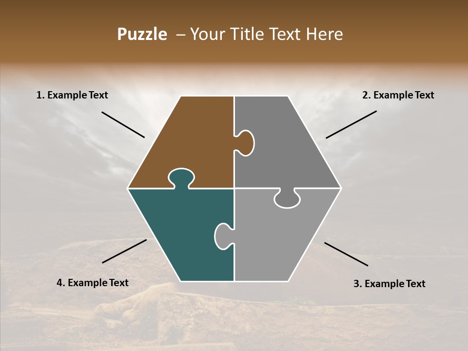 Outdoors Outside Background PowerPoint Template