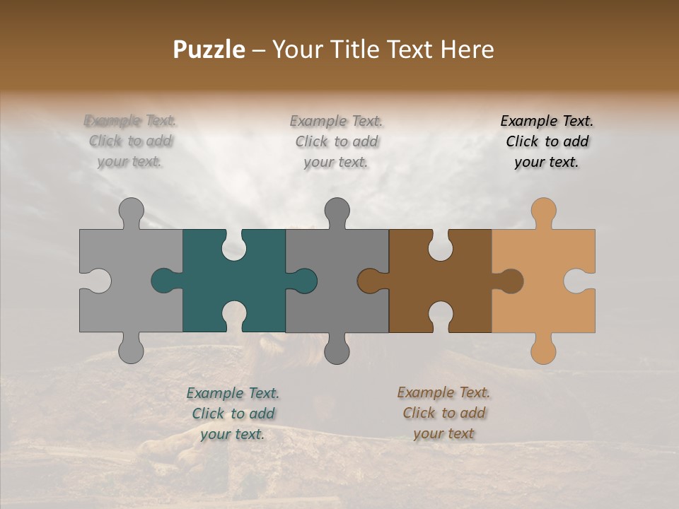 Outdoors Outside Background PowerPoint Template