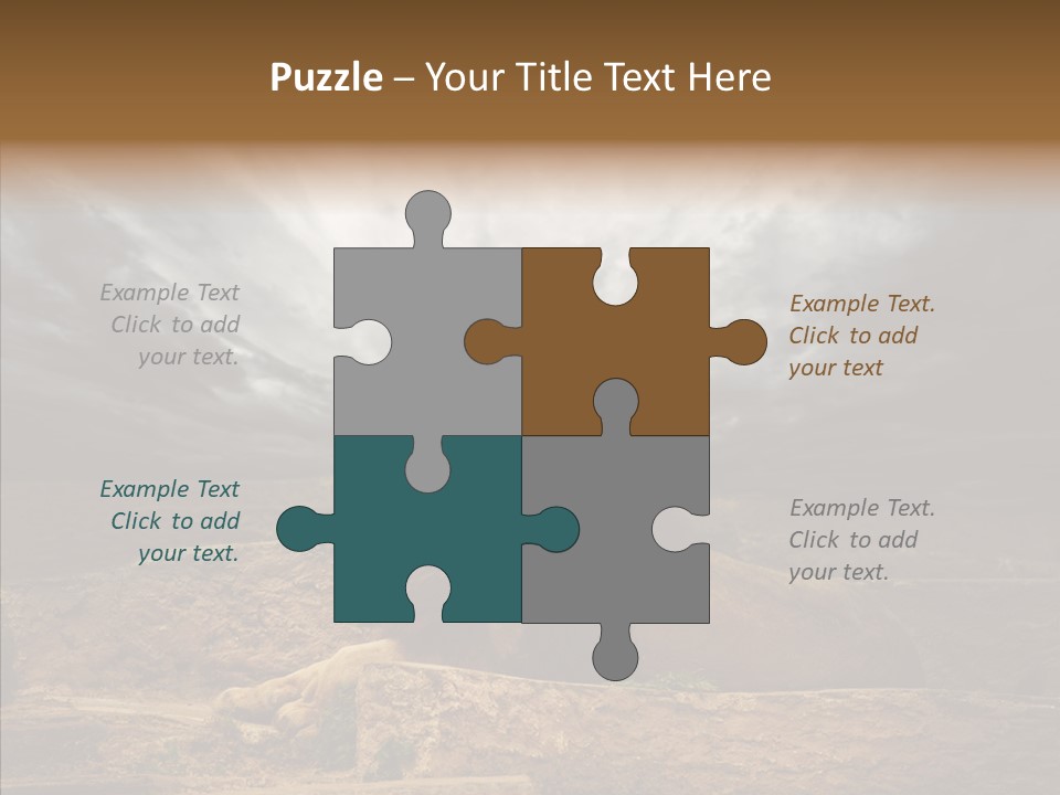 Outdoors Outside Background PowerPoint Template