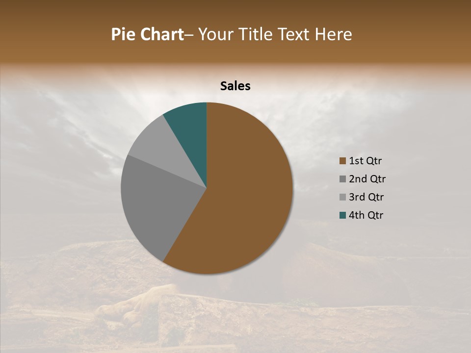 Outdoors Outside Background PowerPoint Template